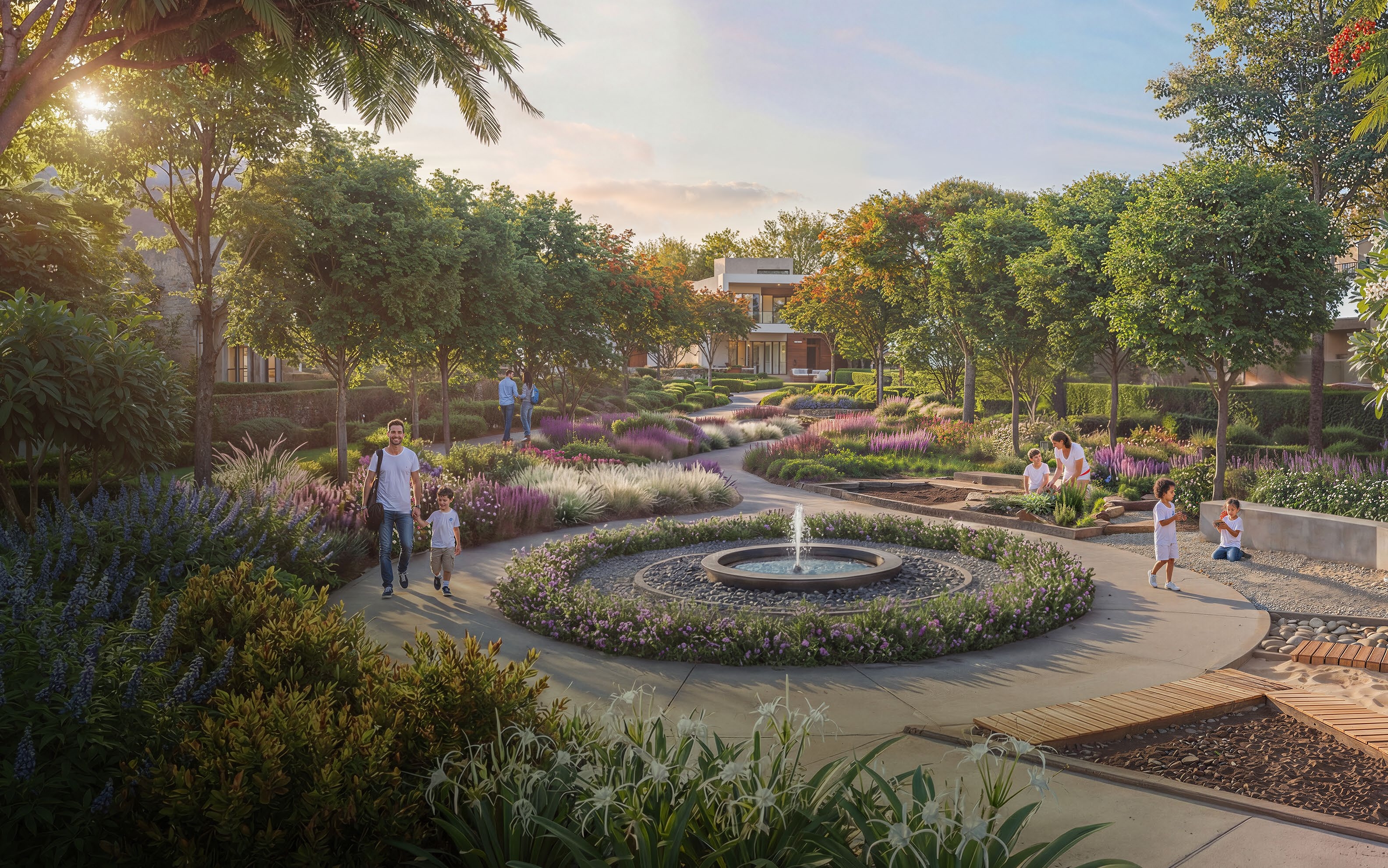 Sobha Sanctuary Dubai Lifestyle Amenities - Premium Community Living - Family-Friendly Facilities